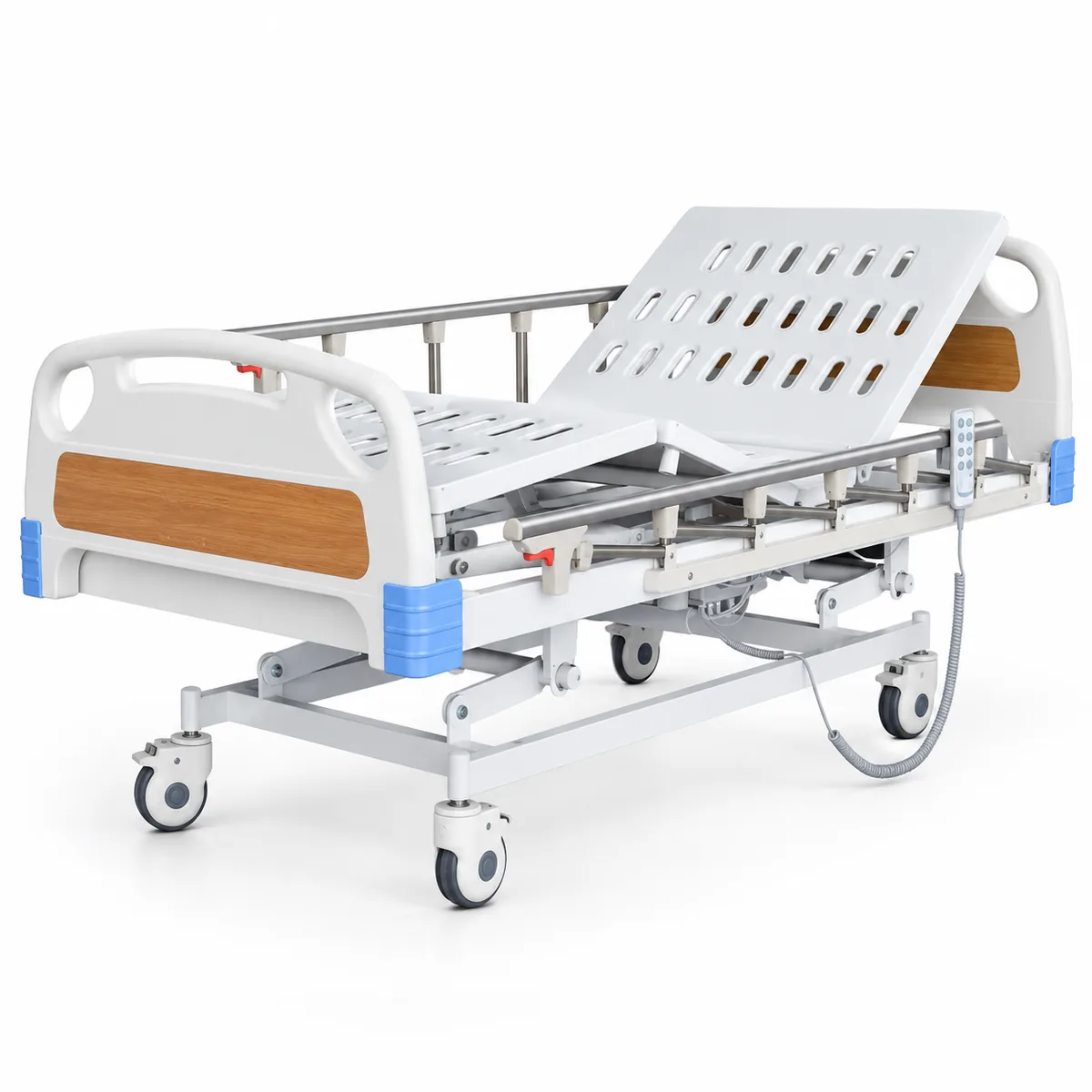 Adjustable hospital patient bed